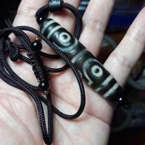 Old tibet dzi beads necklace
